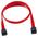 SuperMicro SATA - SATA, 0.5m, Czerwony (CBL-0044L)