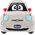 Chicco Fiat 500 Sport RC με τηλεχειριστήριο λευκό (07275) 796322 8058664035342
