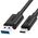 Unitek USB-A - Καλώδιο USB-C USB 1 m Μαύρο (Y-C474BK) 799627 4894160017246