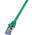 LogiLink Patchcord CAT 6A S/FTP 0,5m Πράσινο (CQ3025S) 784683 4052792020458