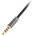 Genesis Jack 3,5mm - Jack 3,5mm x2 καλώδιο 0,2m ασημί (NKA-0729) 816682 5901969402162