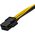 Akyga PCIe 6 ακίδων - PCIe 8 ακίδων, 0,2 m, κίτρινο (AK-CA-07) 839956 5901720131294