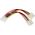 Akyga Molex - Molex x2, 0,15m, Πολύχρωμο (AK-CA-15) 860868 5901720131379