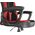 Πολυθρόνα Genesis Nitro 330 Μαύρο και κόκκινο (NFG-0752) 924440 5901969402483