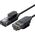 Ugreen Kabel sieciowy UGREEN NW122 Ethernet RJ45, Cat.6A, UTP, 1.5m (czarny)