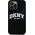 DKNY DKNY DKHMP16LSNYACH iPhone 16 Pro 6.3" czarny/black hardcase Silicone White Printed Logo MagSafe