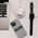 DKNY DKNY DKHCP16SPRTHSLK iPhone 16 6.1"       czarny/black hardcase Texture Pattern Tonal Stripe