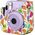 LoveInstant Futerał Etui Case Pokrowiec Do Fuji Instax Mini 11 + Album Na 96 Zdjęć / Wieloryb
