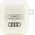 Audi Audi IML Geometric Pattern AirPods        1/2,cover biały/white AU-IMLAP-A6/D3-WE