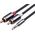 Kabel Ugreen Jack 3.5mm - RCA (Cinch) x2 3m czarny (10590)