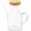 Vivalto Butelka na oliwę INTRA z bambusową pokrywką, 600 ml