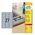 Avery Zweckform Etykiety znamionowe, srebrne 63.5x29.6mm 20 arkuszy (L6011-20) 709688 4004182060117