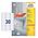 Avery Zweckform Etykiety Uniwersalne, Białe 70x29.7mm 100 arkuszy (3489) 709726 4004182034897