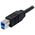 Kabel USB StarTech USB-A - USB-B 3 m Niebieski (USB3SAB3MBK) 723665 65030855907
