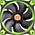 Wentylator Thermaltake Riing 14 LED Zielony (CL-F039-PL14GR-A) 726813 4717964400765