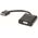 Adapter AV Techly HDMI - D-Sub (VGA) + Jack 3.5mm czarny (306301) 737922 8057685306301