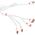 Kabel USB Omega USB-A - 1 m Pomarańczowy (OUCK4WO) 738338 5907595428132