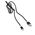 Kabel USB Platinet USB-A - Lightning 1 m Czarny (PUCDPFB1B) 929607 5907595434744