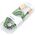 Kabel USB Platinet USB-A - microUSB 1 m Zielony (PUCLC1G) 929699 5907595433235