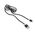 Kabel USB Platinet USB-A - Lightning 1 m Czarny (PUCDPFB1B) 929607 5907595434744
