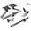 Maclean Uchwyt biurkowy na 2 monitory 13" - 27" (MC-714) 1070466 5902211104186