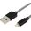 Kabel USB Ansmann USB-A - Lightning 1 m Szary (1700-0045) 1097893 4013674080601