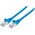 Intellinet Network Solutions Patchcord Cat6A, SFTP, 3m, niebieski (350761) 1116283 766623350761