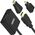 Adapter AV Unitek HDMI Micro - HDMI HDMI - D-Sub (VGA) + Jack 3.5mm HDMI Mini - HDMI czarny (Y-6355) 1112222 4894160021779