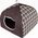 Hobbydog Budka Igloo - Brąz w kratkę R1 1140393 5902052045723