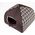 Hobbydog Budka Igloo - Brąz w kratkę R1 1140393 5902052045723