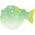Zolux Dekoracja akwarystyczna SweetyFish Phospho Rybka Puffer różne kolory 1214798 3336023521008