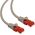 Maclean RJ-45/RJ-45, kat.6, U/UTP, szary, 3m (MCTV-303S) 1422491 5902211106074