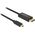 Kabel USB Delock USB-C - DisplayPort 3 m Czarny (85257) 1437037 4043619852574