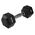 HMS hantel Hex Pro gumowany 1 x 2 kg 1470383 5906727001366
