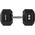 HMS hantel Hex Pro gumowany 1 x 35 kg 1470394 5907695518184