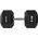 HMS hantel Hex Pro gumowany 1 x 37.5 kg 1470395 5907695518191