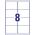 Avery Zweckform ETYK.ZF ECONOMY 99,1X67,7MM 043 100ARK ETYKIETA E100 ELA043 - ELA043 1470422 4004182303580
