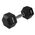 HMS hantel Hex Pro gumowany 1 x 14 kg 1549291 5906727001427