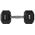 HMS hantel Hex Pro gumowany 1 x 18 kg 1549293 5906727001441
