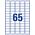 Avery Zweckform Etykiety adresowe na koperty 38.1 x 21.2 mm (L7651-25) 1569255 4004182236512