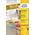Avery Zweckform Usuwalne etykiety kolorowe 45.7 x 21.2 mm czerwony (L6038-20) 1569286 4004182060384