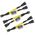 Noctua 4-pin - 4-pin x2, 0.11m, Żółty (NA-SYC1.yellow) 1638241 9010018200539