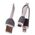 Kabel USB Libox USB-A - microUSB 1 m Biały (LB0066W) 1677232 5902689074417