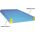 Interplastic Materac gimnastyczny 1-częściowy 200 cm x 120 cm x 5 cm niebieski 1696166 5901407102982
