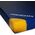 Interplastic Materac gimnastyczny 1-częściowy 200 cm x 120 cm x 5 cm niebieski 1696166 5901407102982