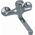 Bateria kuchenna KFA Jaspis ścienna chrom (540-910-00) 3006388 5907571540049