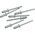 Vorel Nity aluminiowe 12,7x4,0mm 50szt. 70420 3018199 5906083704208