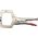 Yato Szczypce zaciskowe klamrowe typu C 280mm (YT-2468) 3033689 5906083924682