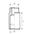 KFA Przedłużacz mosiężny 1/2" 10mm 170-200-98 3040261 5907571172004
