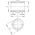 Ferro Nypel chromowany 3/8" N02C 3057616 5901095640803